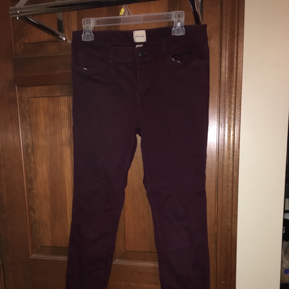 Maroon Bass pants